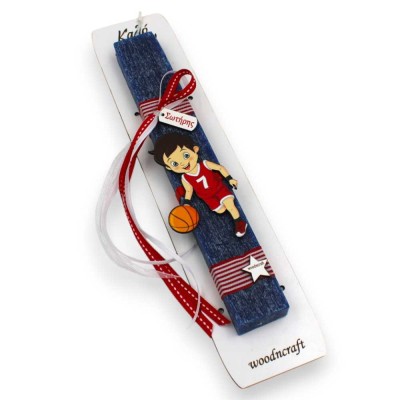 Λαμπάδα Supergirl | Πασχαλινά δώρα | woodncraft.gr