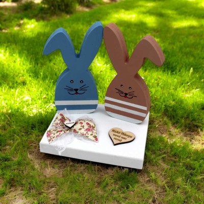 Πασχαλινό διακοσμητικό - Lovin bunnies