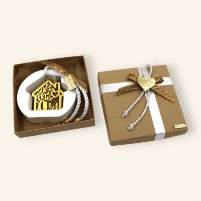 Χειροποίητο Κεραμικό Γούρι - Σπίτι της Αγάπης Χειροποίητο Κεραμικό Γούρι - Σπίτι της Αγάπης