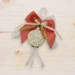 Γούρι σε Κουτί -  Μεταλλικό Ρόδι με Ευχές