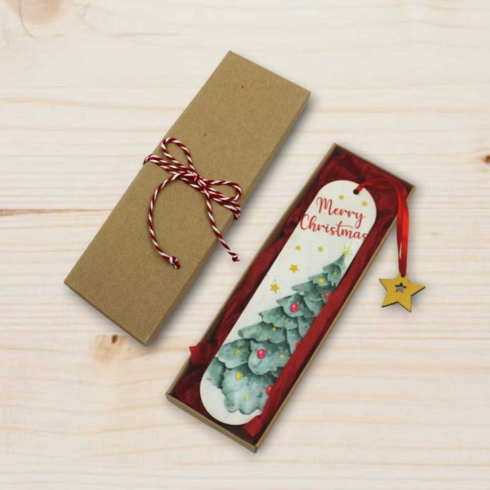 Εποχιακά δωράκια για όλους | σελιδοδείκτης με έλατο | Woodncraft