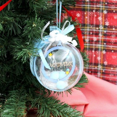 Χειροποίητες μπάλες για παιδιά | Στολίδια για αγοράκι | Woodncraft