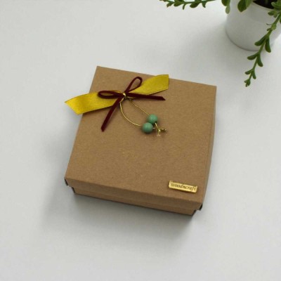 Χειροποίητο Κρεμαστό Γούρι με Χριστουγεννιάτικο μοτίβο και ρόδια| Ξύλινα δώρα Woodncraft