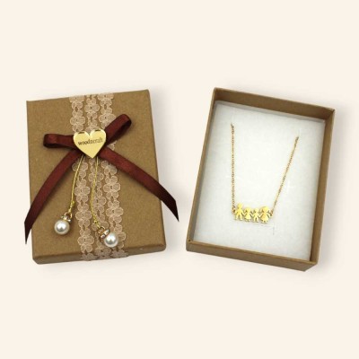 Προσωποποιημένο κρεμαστό CountlessLove | Κολιέ με ονόματα | Woodncraft