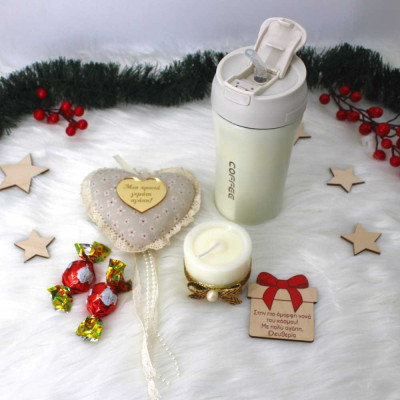 Χριστουγεννιάτικο Gift Box - Λευκή Αρμονία