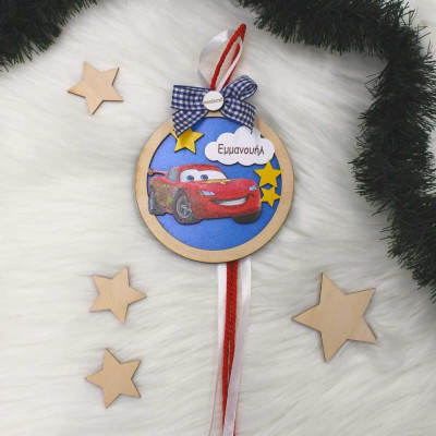 Χριστουγεννιάτικο στολίδι Μακουίν | Παιδικοί ήρωες | Woodncraft