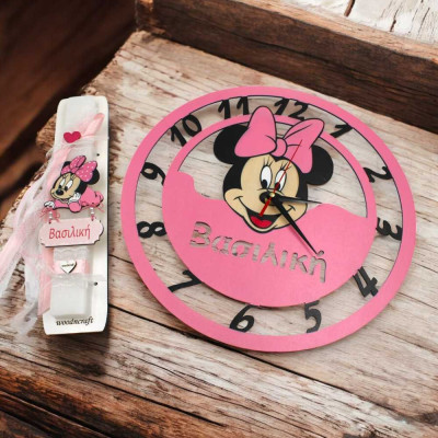 Λαμπάδα με όνομα Μίνι μωρό