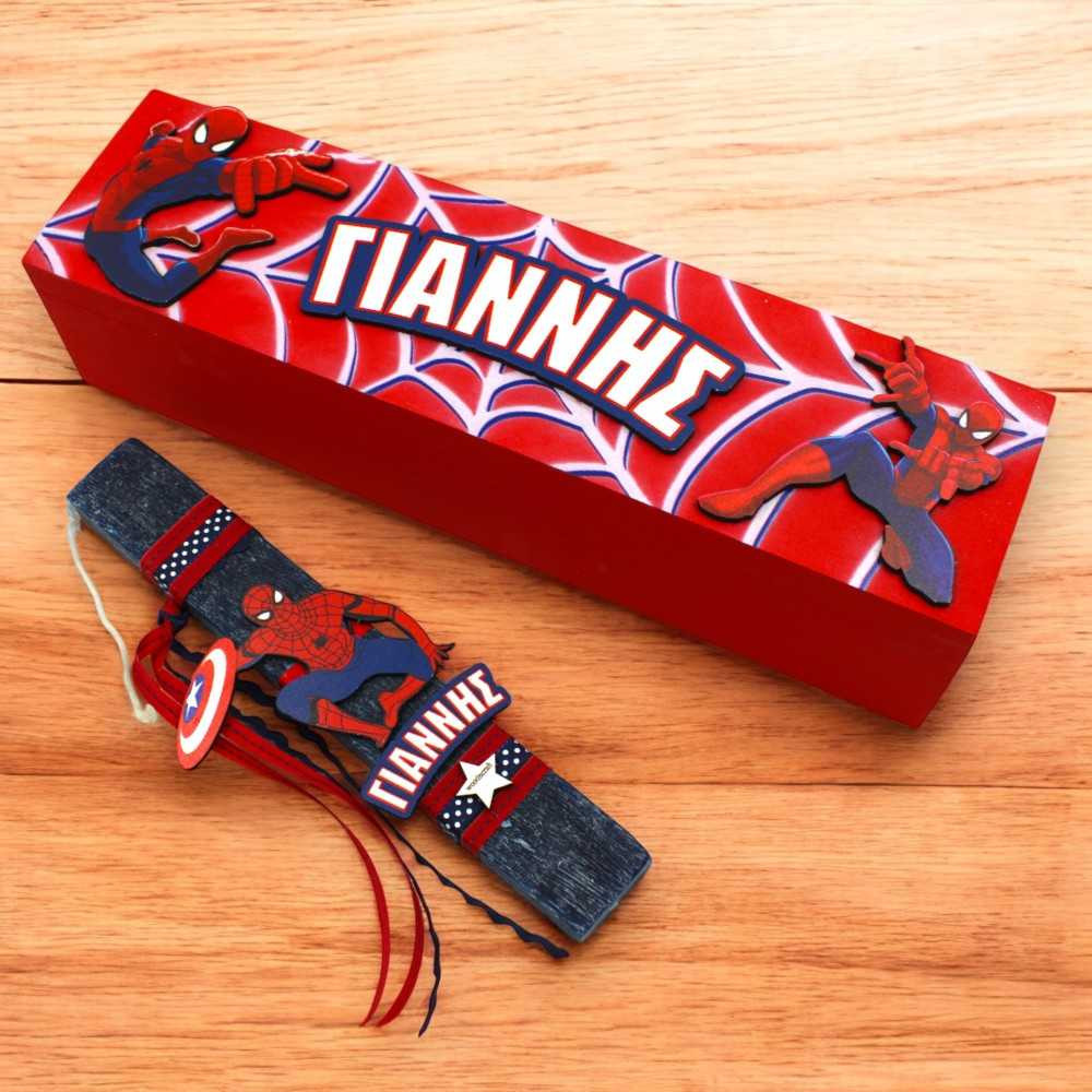 Λαμπάδα σε Κουτί σπάιντερμαν