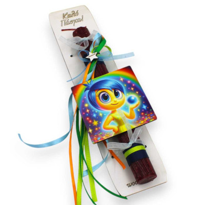 Λαμπάδα Supergirl | Πασχαλινά δώρα | woodncraft.gr