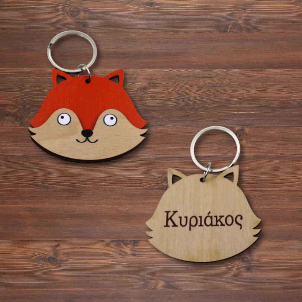 Μπρελόκ 3D - Αλεπουδάκια