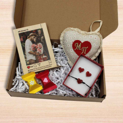 Gift Box με Σταντ Φωτογραφίας & Plexiglass Κοσμήματα