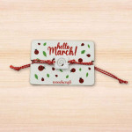 Βραχιόλι Μαρτάκι  - Πλεξιγκλάς Κοπτική Σπείρα