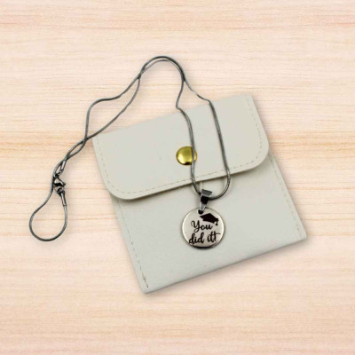 Κολιέ Αποφοίτησης “You Did It” από Ανοξείδωτο Ατσάλι