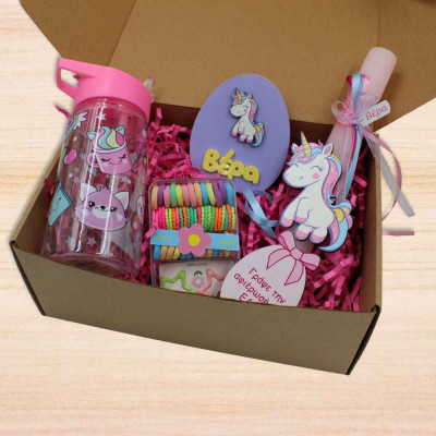 Πασχαλινό Gift Box Μονόκερος με Όνομα