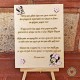 Καδράκι Βάφτισης σε Καβαλέτο - Μίνι μωρό
