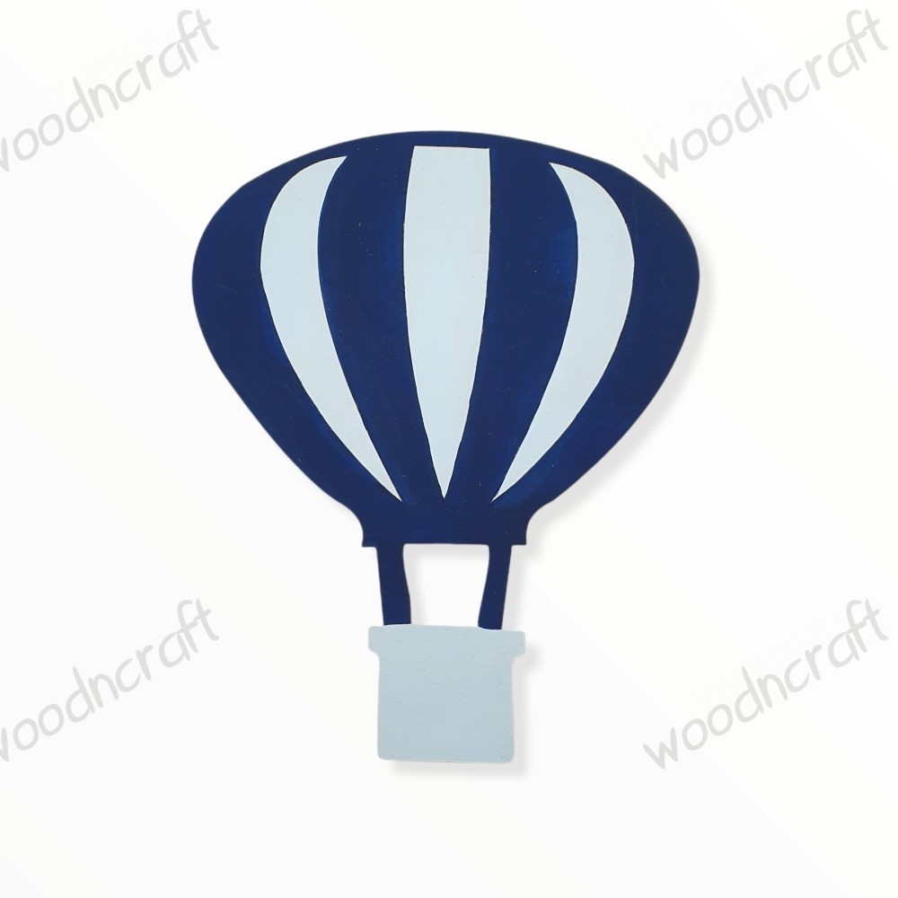 Ξύλινη Φιγούρα - Αερόστατο