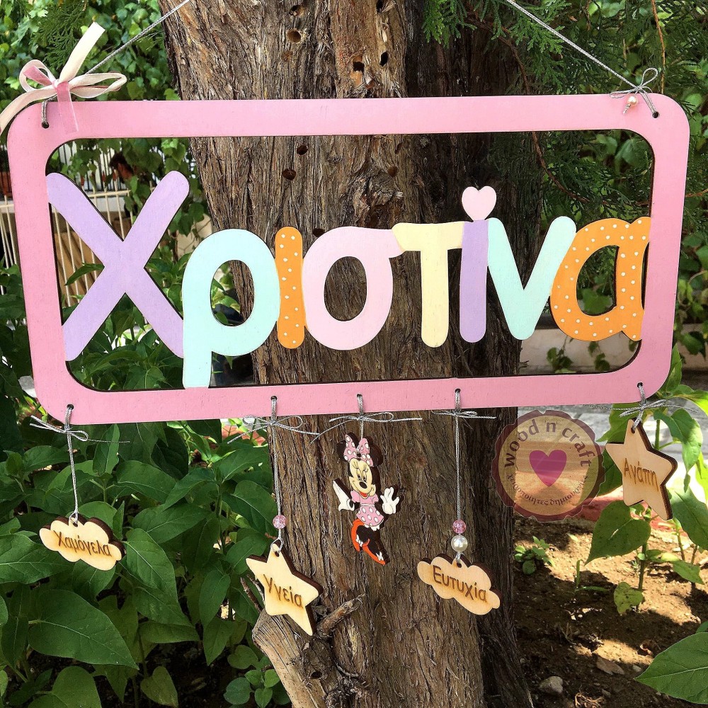 Όνομα σε Πλαίσιο με την Μίνυ Όνομα σε Πλαίσιο με την Μίνυ