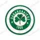 Ξύλινο ρολόι - Παναθηναϊκός logo