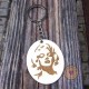 Ξύλινο Μπρελόκ Marilyn Monroe