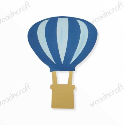 Ξύλινη φιγούρα - Αερόστατο