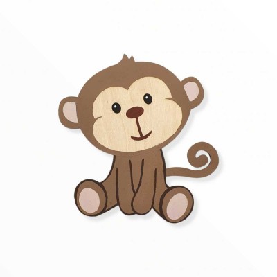 Ξύλινη φιγούρα - Μαϊμού - Woodncraft