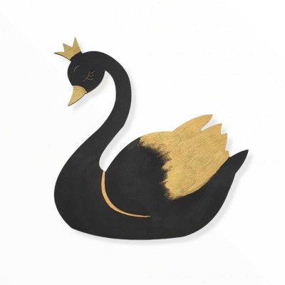 Ξύλινη φιγούρα - Princess swan - woodncraft.gr