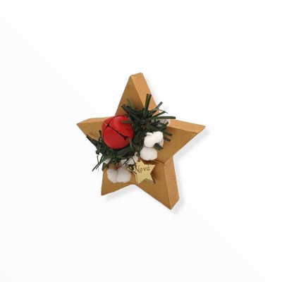 Ξύλινο επιτραπέζιο γούρι - My Xmas star - woodncraft.gr