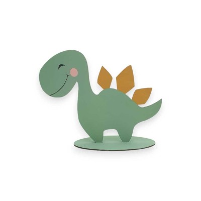 Ξύλινη φιγούρα - Smiley dinosaur